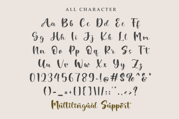 Brigeta Font preview 2