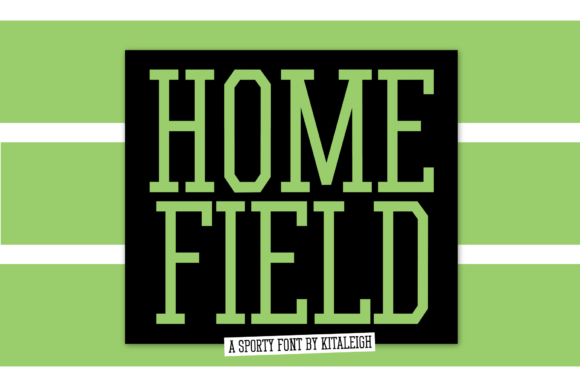 Home Field Font preview 3