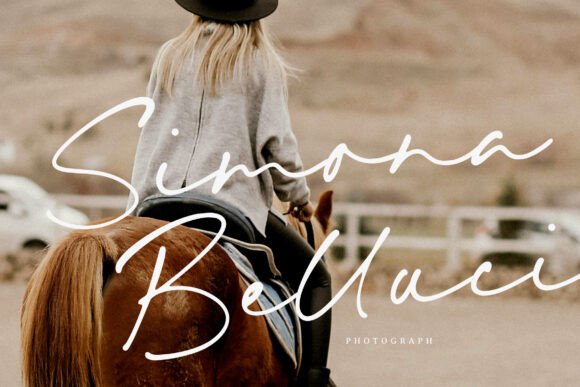 Bridget Signature Font preview 4