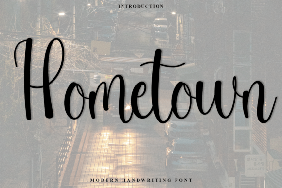 Hometown Font