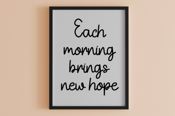 Homework Font preview 4