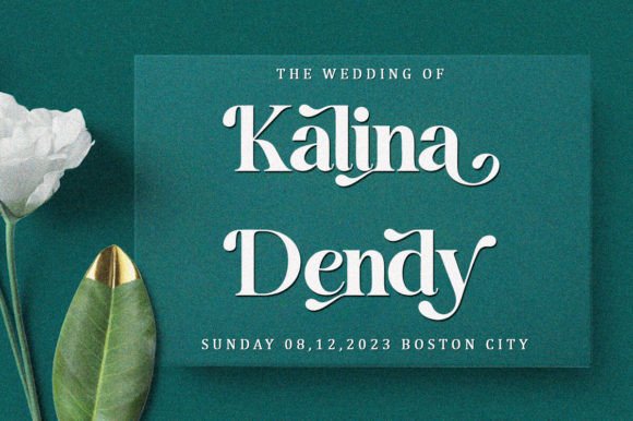 Honey Geladen Font preview 2