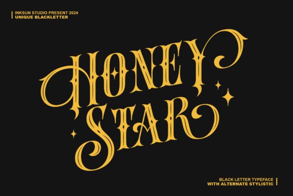 Honey Star Font