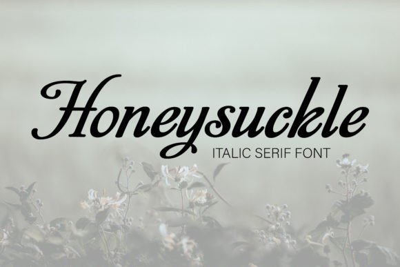Honeysuckle Font