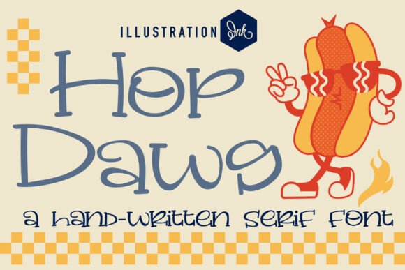 Hop Dawg Font