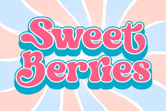 Bright Burn Font preview 2