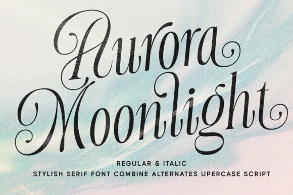 Aurora Moonlight Font