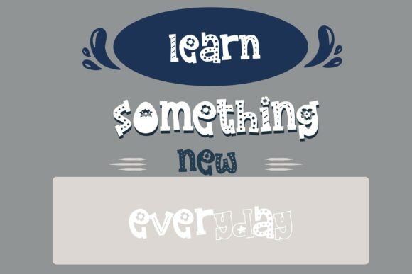 Hoppity Block Font preview 2