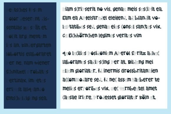 Hoppity Block Font preview 3