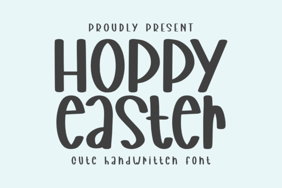 Hoppy Easter Font