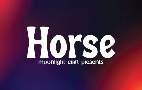 Horse Font preview 2