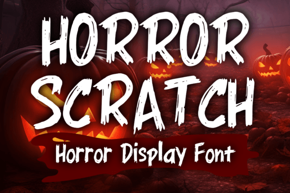 Horror Scratch Font