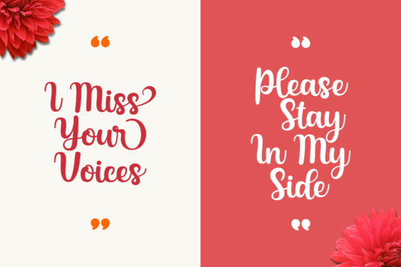 Austin Hearts Font preview 2