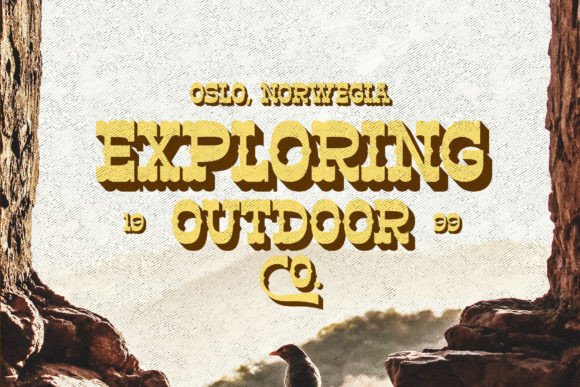 Horse Belonk Font preview 3