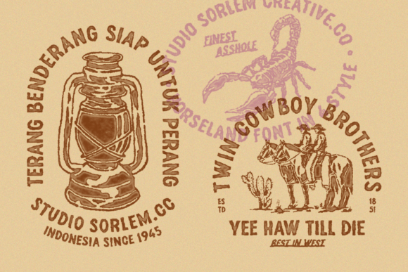 Horseland Font preview 2
