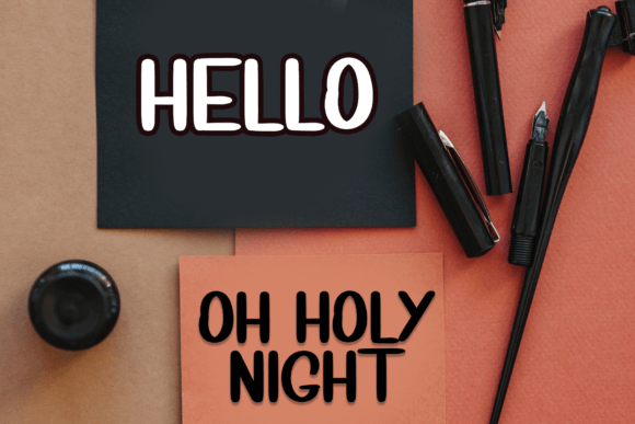 Horse Riding Font preview 3