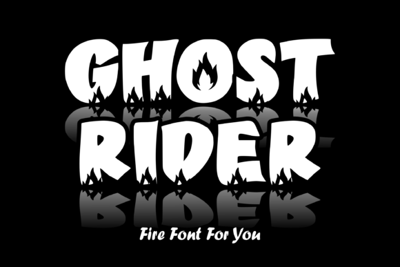 Hot Fire Font preview 3