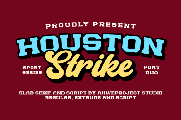 Houston Strike Font