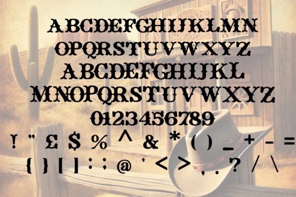Howdy Doodle Font preview 2