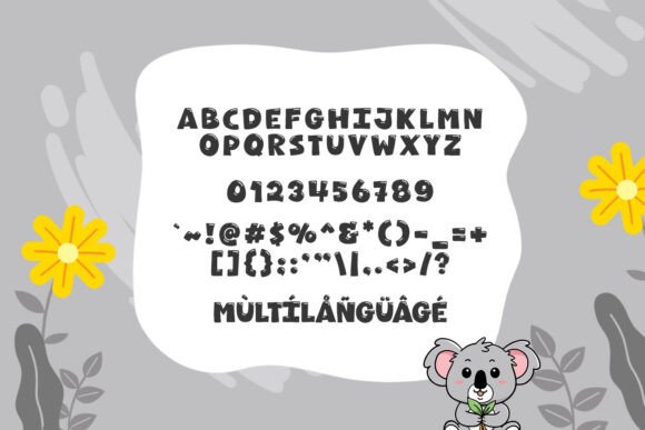 Howdy Koala Font preview 4
