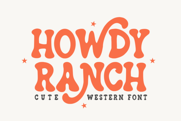 Howdy Ranch Font
