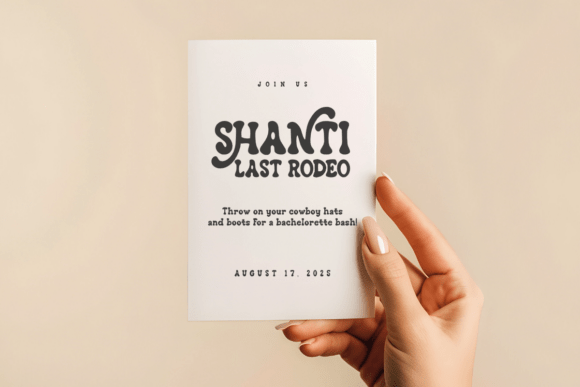 Howdy Ranch Font preview 3