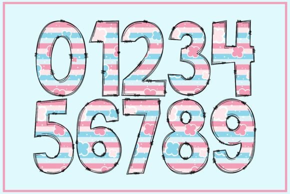 Bright Flora Font preview 3