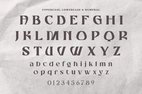 Hugster Font preview 2