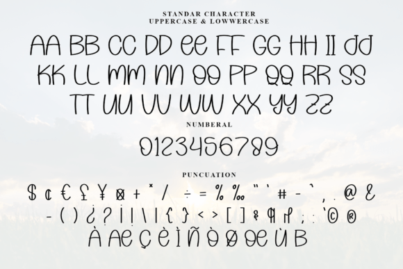 Humble Font preview 4