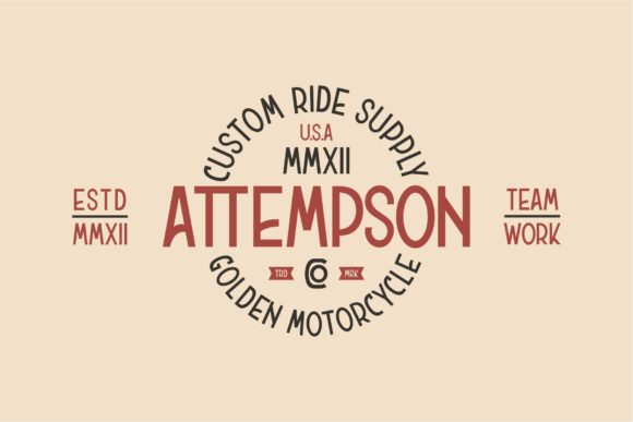 Hurson Font preview 2
