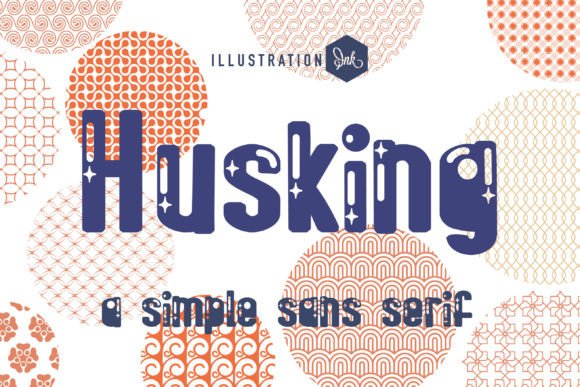 Husking Font