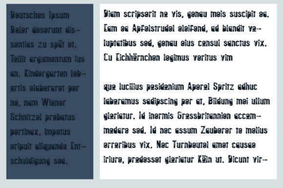 Husking Font preview 2