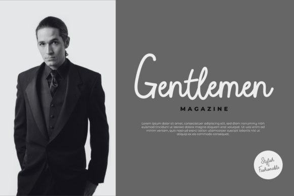 Husterican Font preview 4