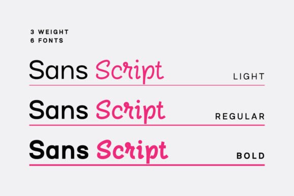 Hybriduo Font preview 2