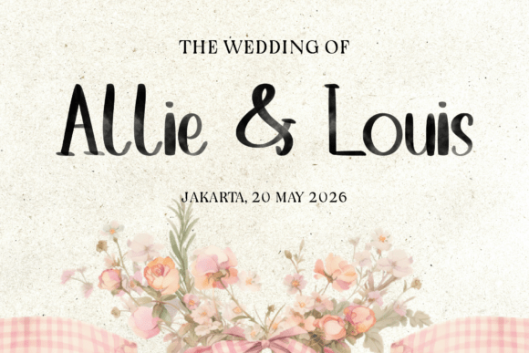 Hylustre Font preview 3