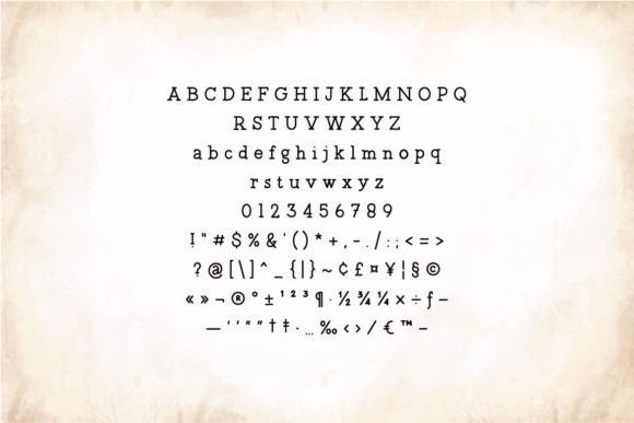 Hyper Writer Font preview 4