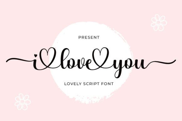 I Love You Font