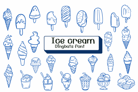 Ice Cream Font