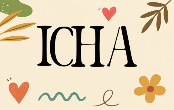Icha Font preview 2