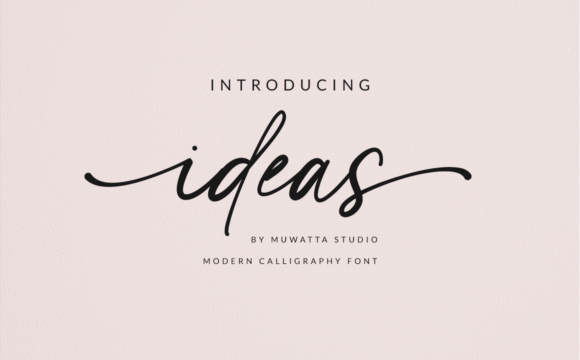 Ideas Font