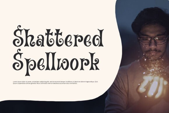 Illusion Thread Font preview 4