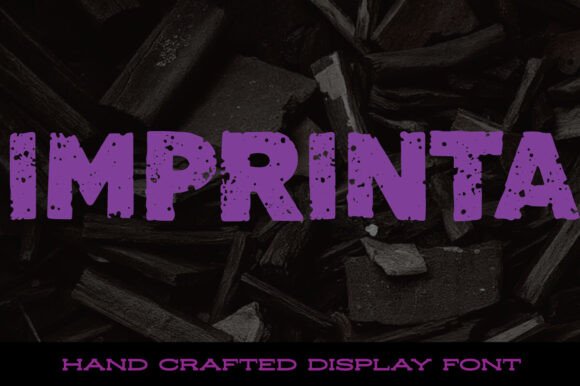 Imprinta Font preview 2