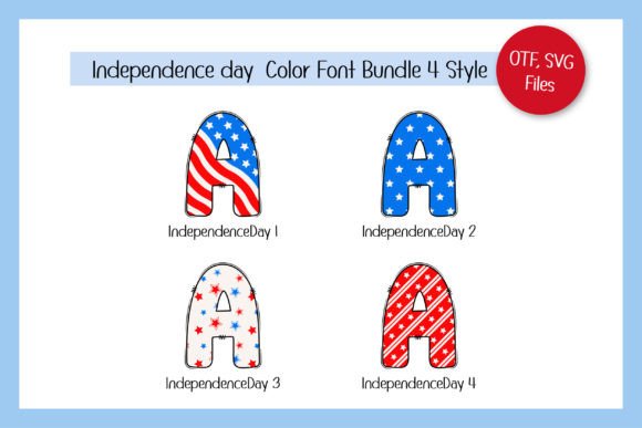 Independence Day Font preview 2