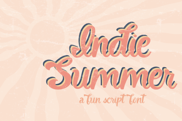 Indie Summer Font Indie Summer Font