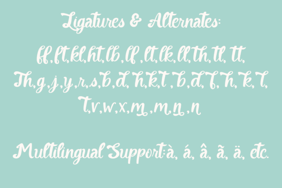 Indie Summer Font preview 4