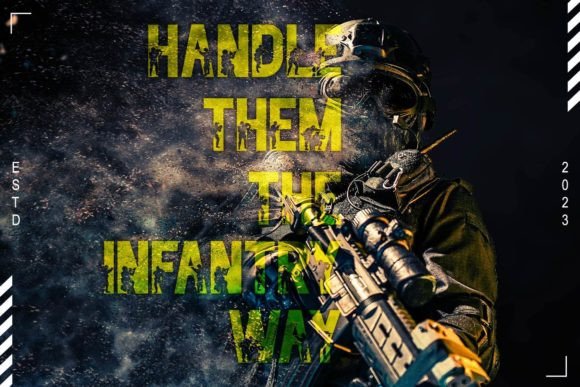 Infantry Font preview 4