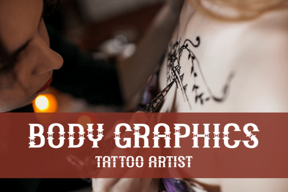 Inked Font preview 2