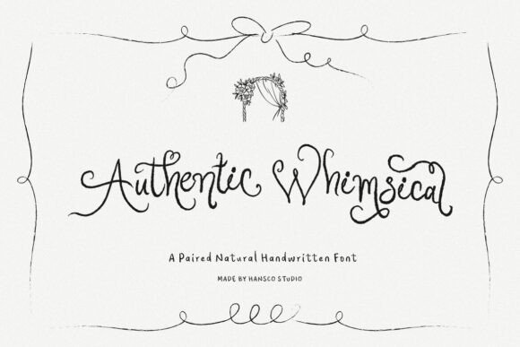 Authentic Whimsical Font