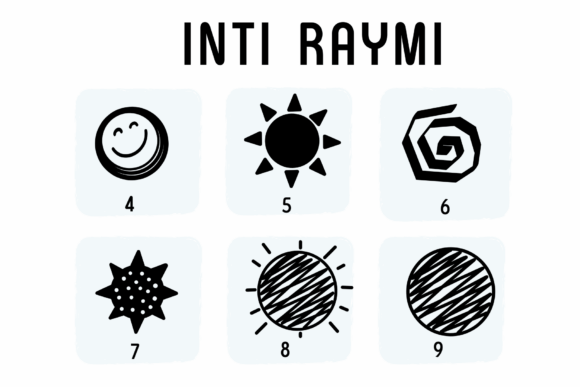 Inti Raymi Font preview 4