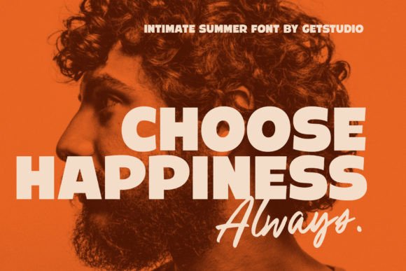 Intimate Summer Font preview 3